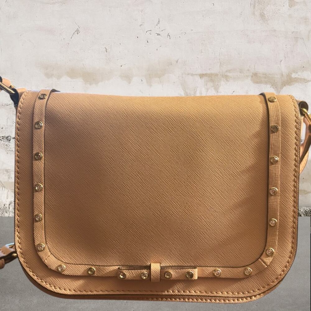 Kate Spade Laurel Way Jeweled Large Carsen Warm Vellum Crossbody - Picture 3 of 9